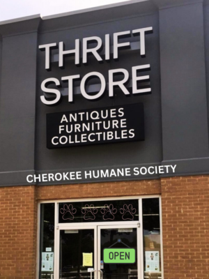 Cherokee Humane Society Thrift Store